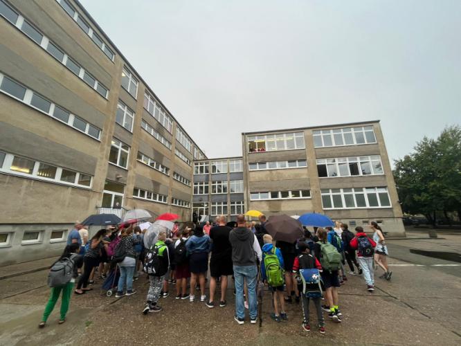 Erster Schultag des neuen Schuljahres